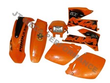 KIT PLASTIQUES KTM 450 EXC 2003 5030800100004 5030801310004 5030804100004