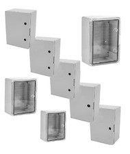 Coffrets électriques étanche IP65 en ABS plastique avec de plaque fond pleine