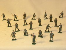 JOUET LOT FIGURINE STARLUX 20 SOLDATS DE L'ARMEE ALLEMANDE WWII EN PARFAIT ETAT