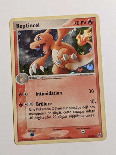 Carte pokémon reptincel - carte,