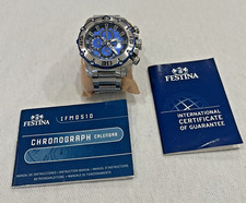 FESTINA Mens Chrono Bike Wrist Watch 16599 water resistant to 100 meters