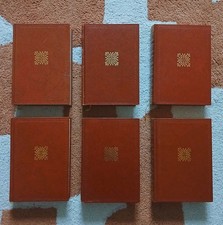 Lot de 6 livres reliés •