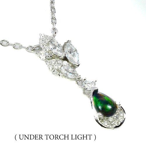 Collier argent sterling - en,