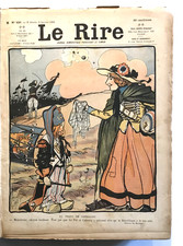 Le RIRE. 1903. Année complète. IRIBE, RABIER, CAPPIELLO, HERMANN PAUL, CAELEGLE.