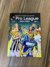 ALBUM STICKERS PRO LEAGUE 2024-2025 BELGIQUE PANINI - EMPTY VIDE