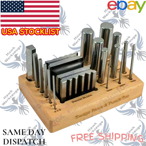 Steel swage block forming - steel,