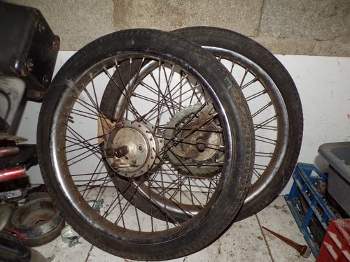 Paire jantes roues - paire, 18"