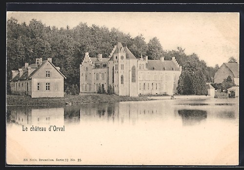 Cpa florenville chateau - le,