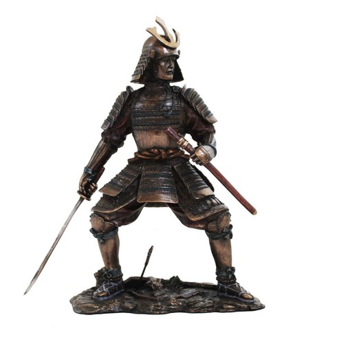 Statue guerrier samouraï - guerrier,