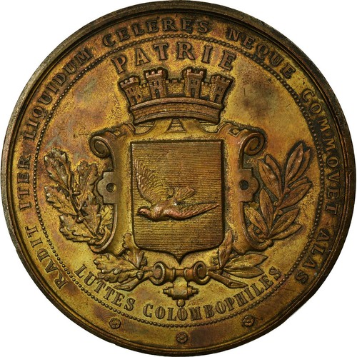 France médaille luttes - france,,