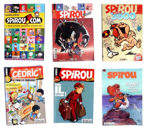 Lot spirou magazine - lot, x