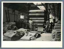 Madagascar, Ironing of the Canvas Vintage Print.  11x16 Silver Print 