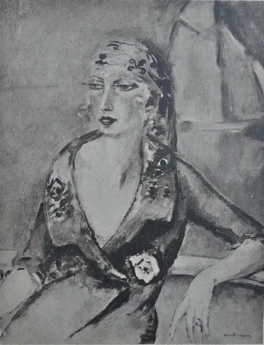 Kees van dongen la diseuse - :,