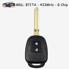 Remote Head Car Key Fob 2