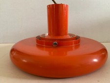 SUSPENSION LUSTRE METAL SPACE AGE - UFO - VINTAGE ORANGE - LITA DESIGN