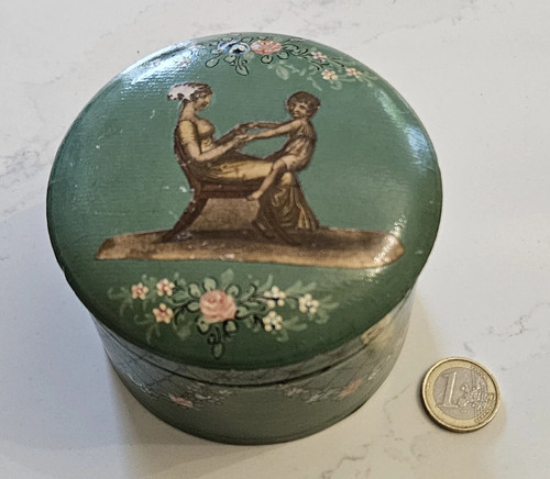 Ancienne boite bonbons en - ancienne, à