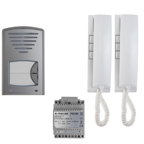 Kit citofono bifamiliale - citofono, 2