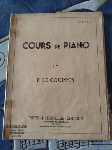 Partition ancienne piano - partition,