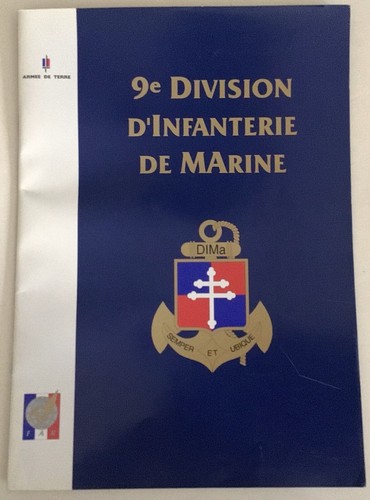 Plaquette 9éme division - plaquette,