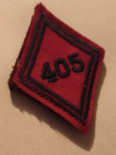 Insigne militaire ancien 405