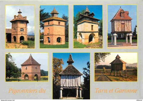 Carte postale pigeonniers - carte,