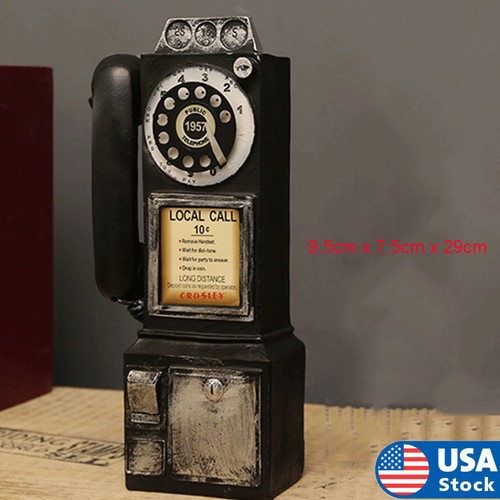 Retro antique wall mounted pay - wall-mounted,