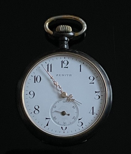 Rare antique zenith pocket - zenith,