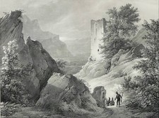 Suisse ruines d'un château