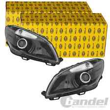 2x HELLA Phare Halogène Lot Convient pour Skoda Fabia Roomster De