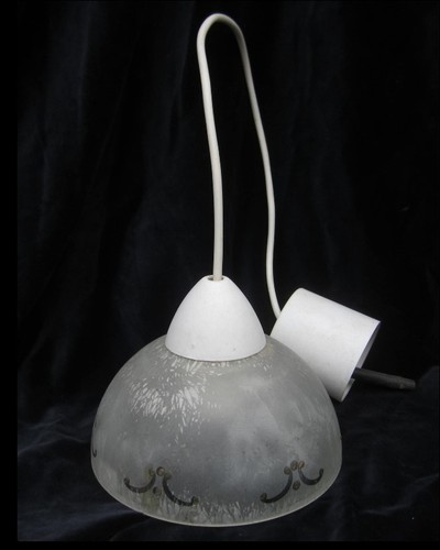 Suspension lustre verre - lustre,