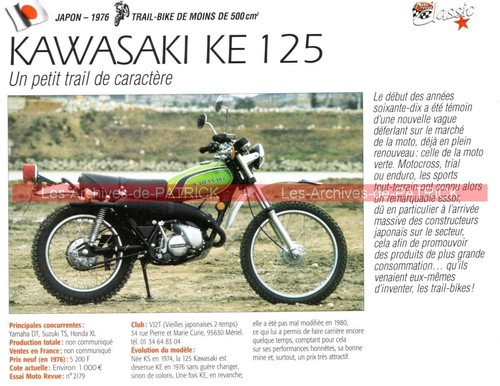 Kawasaki 125 1976 - kawasaki, )