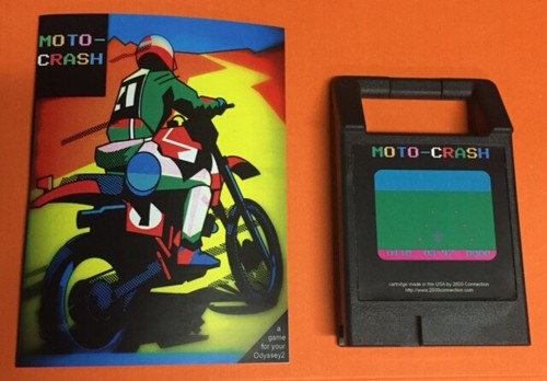 Moto crash odyssey2 videopac - moto,