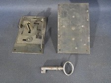 Lot de 2 serrures anciennes double pene old locks