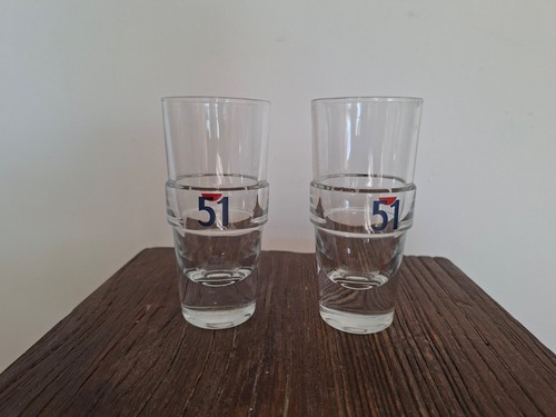 Lot verres pastis 51 - x2,