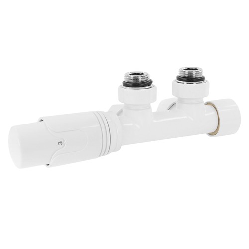 Thermostat radiateur blanc