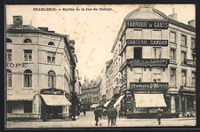 CPA Charleroi, Entrée de la