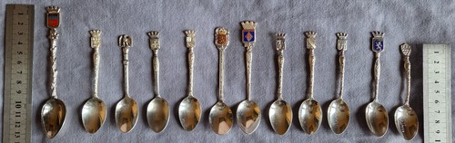 Lot collection cuillères - collection, 12