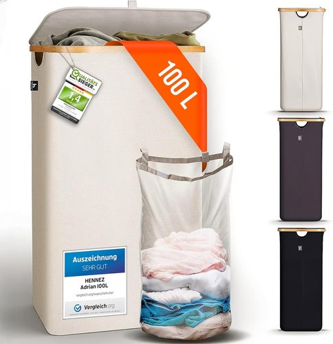Hennez panier linge adrian - hennez,