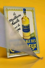 plaque public. tôle anc