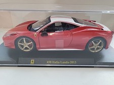 FERRARI 458 Italia Lauda 2013 -Burago 1/24 Les Grandes Ferrari