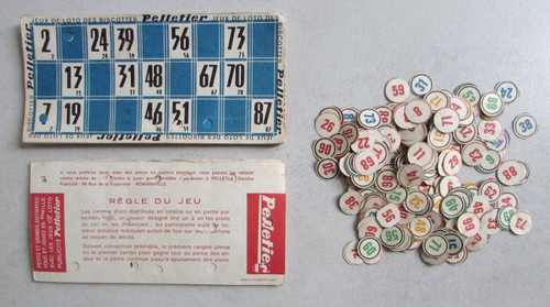 Loto bingo ancien biscottes - ancien,