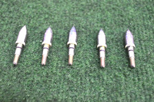 LOT DE 5 POINTES DE FLÈCHE TIR A L ARC ARBALÈTE