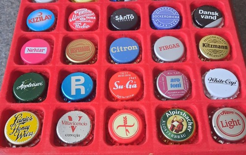 Lot capsule bière ou - 20, de