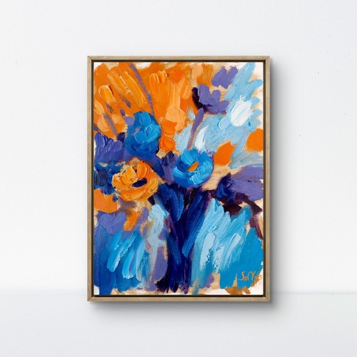 Peinture huile originale - l'huile,