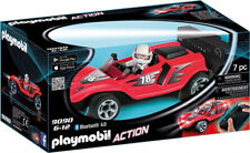 Playmobil Action Voiture de course rouge radiocommandée 9090 RC effets lumineux
