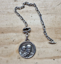 Ancienne Médaille St Christophe en argent.