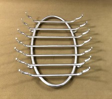 berceau à asperges CHRISTOFLE métal argenté Plat Service Table Egouttoir 25 x 22