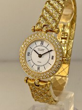 Montre Femme Van Cleef & Arpels Classique En Or Jaune Avec Diamant Et Bracelet