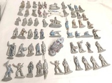 Figurines Militaire en Aluminium - QUIRALU et Divers - Lot de 60 pièces.