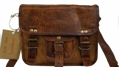 Sac besace cuir marron - sac,